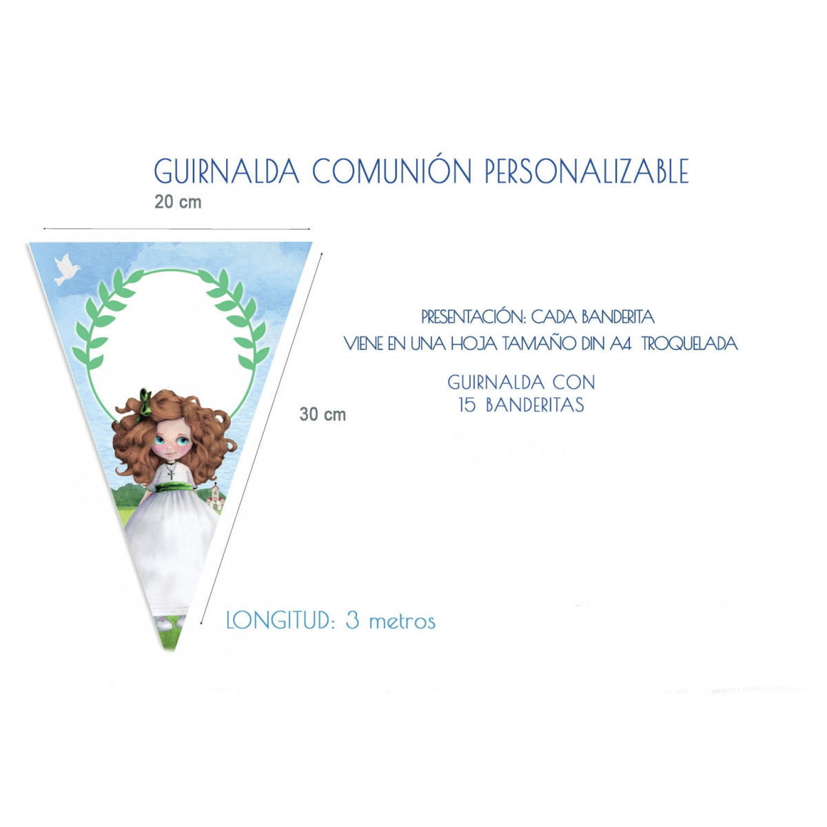 Coroa de primeira comunhão