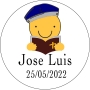 Adesivos de marinheiro de comunhão