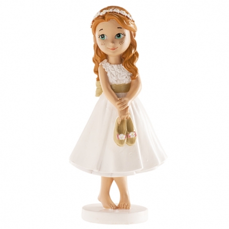 Figura de menina de comunhão