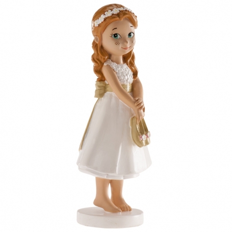 Figura de menina de comunhão