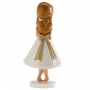 Figura de menina de comunhão