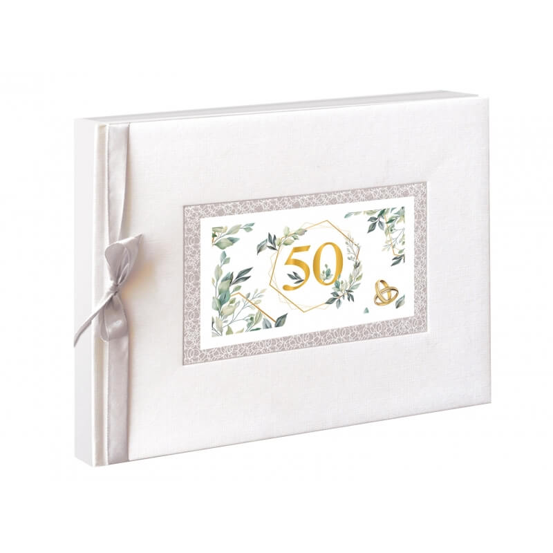 Livro de assinaturas 50 anos de casamento