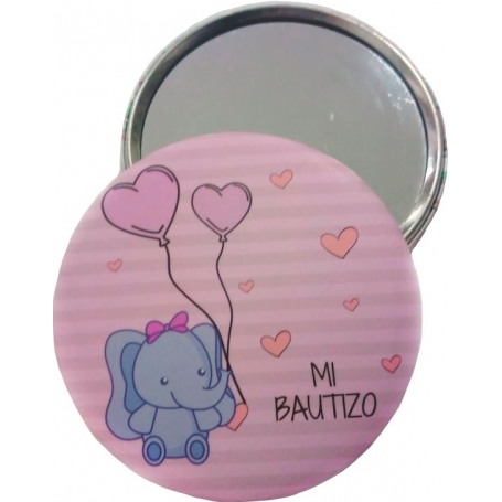 Espelho personalizado Meu Batizado Lembrança especial para convidados