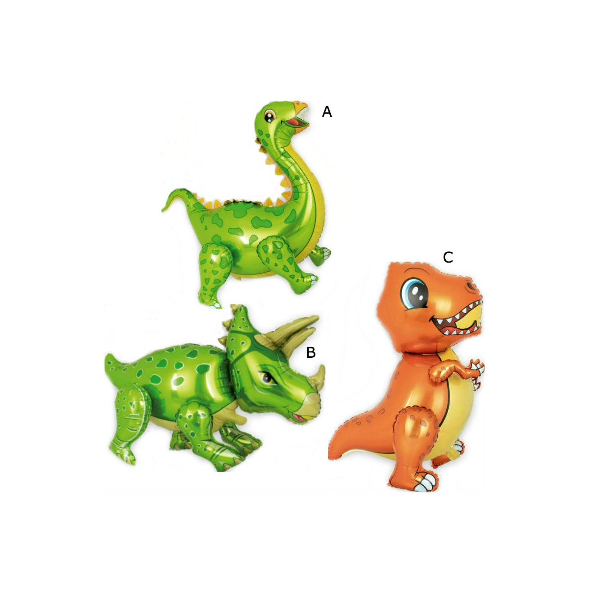 Balões dinossauros