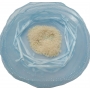 Bolsa de organza para arroz cor azul