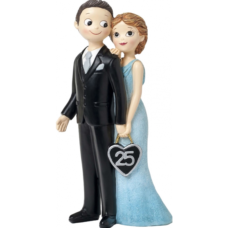 Figura de casamento de prata