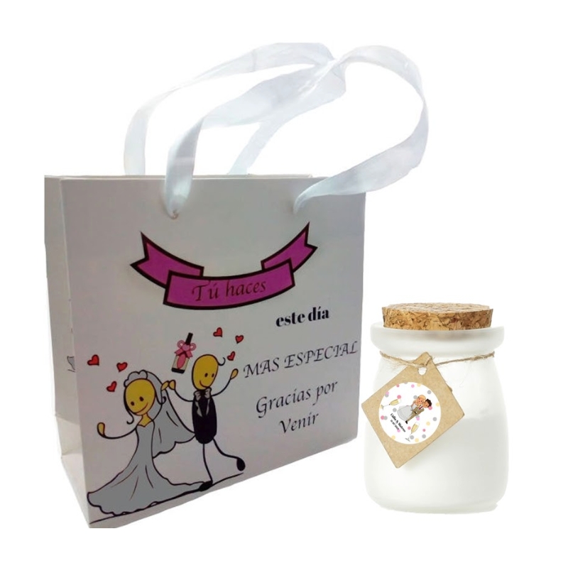 Vela de casamento personalizada