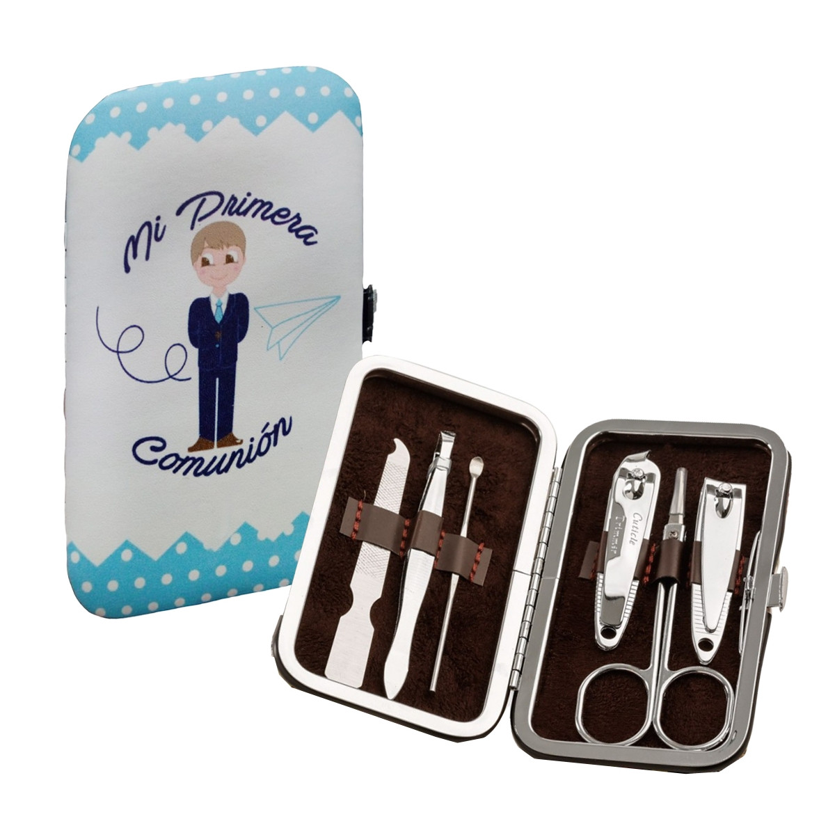 Conjunto de manicure de comunhão
