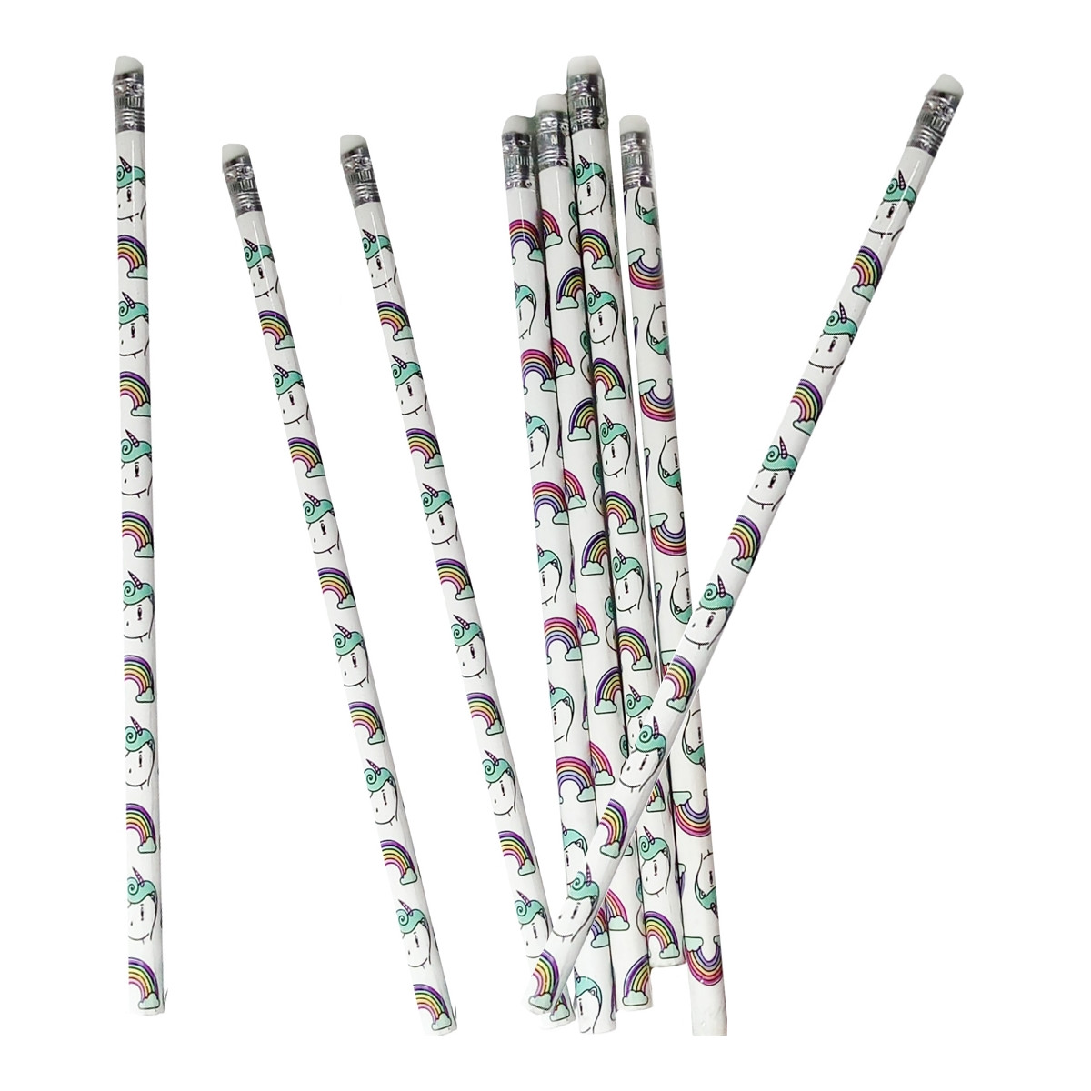 Lápis estampado de unicórnio