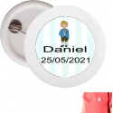 Placa personalizada menino comunhão