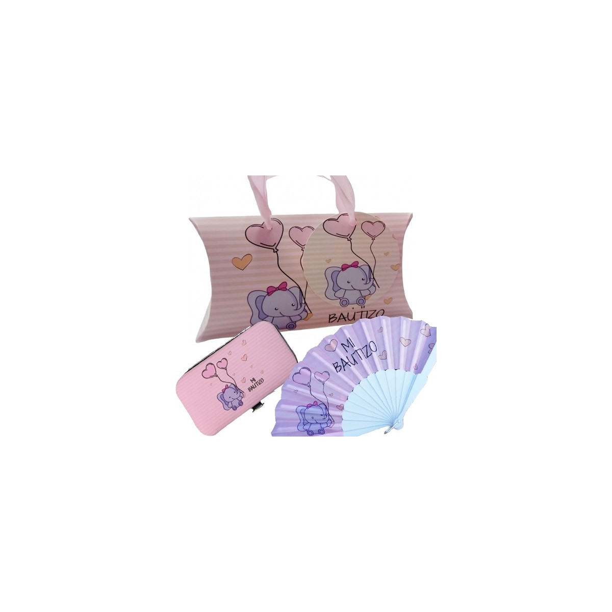 Conjunto de manicure batizado pack