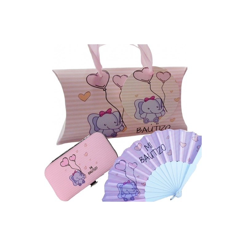 Conjunto de manicure batizado pack