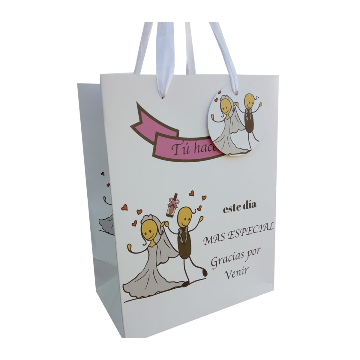 Bolsa de casamento 23x18x10 cm