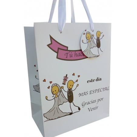 caderno bolsa com post colorido apresentado com adesivo casamento texto personalizado