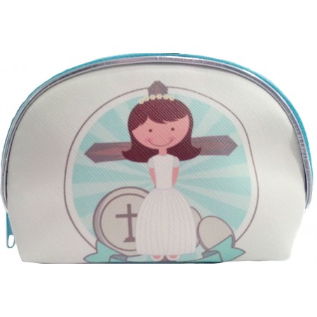 abridor branco comunhão bolsa organza