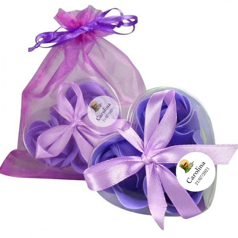 Sabonetes de comunhão personalizados