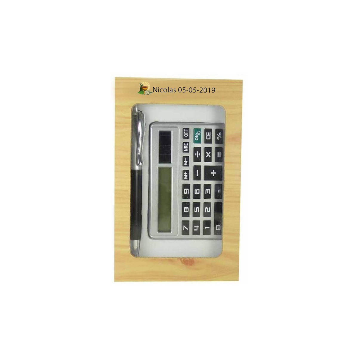 Calculadora de Comunhão Personalizada com Caneta