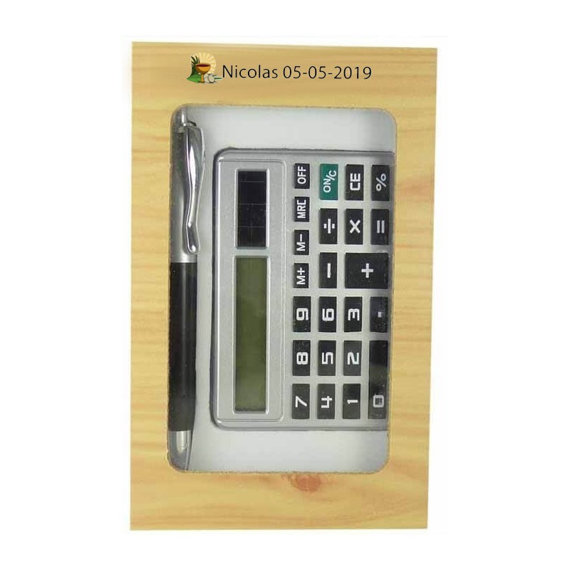 Calculadora de Comunhão Personalizada com Caneta