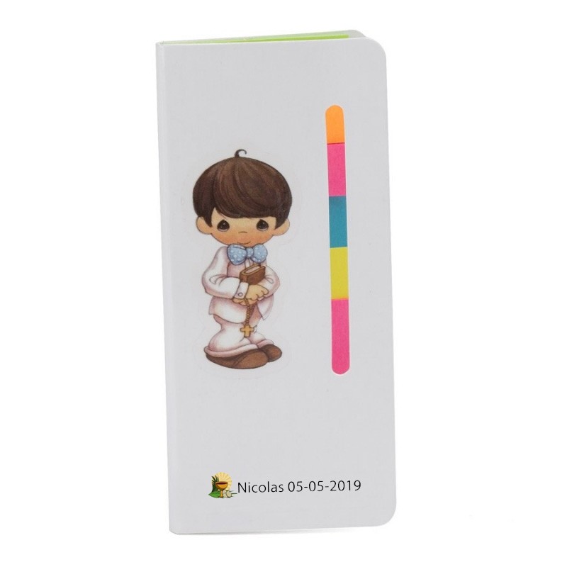 Cadernetas detalhe comunhão personalizado
