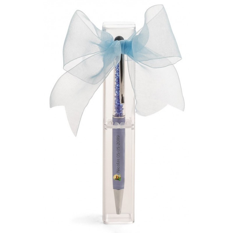 Caneta personalizada para presente de comunhão