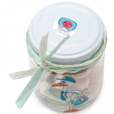 Jarra de doce para batizado