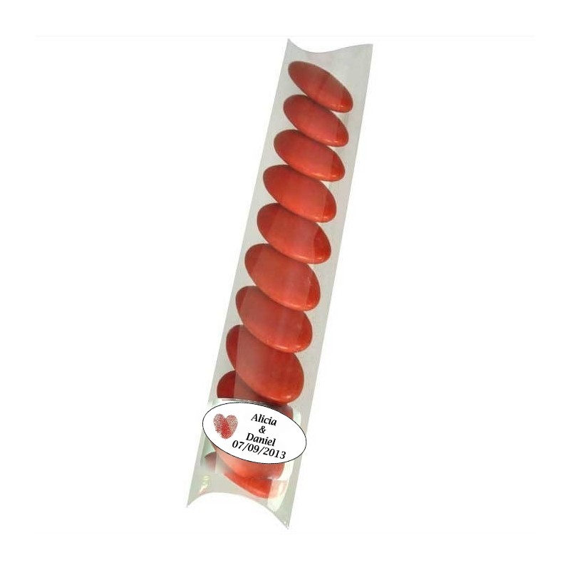 Chocolates para casamentos personalizados