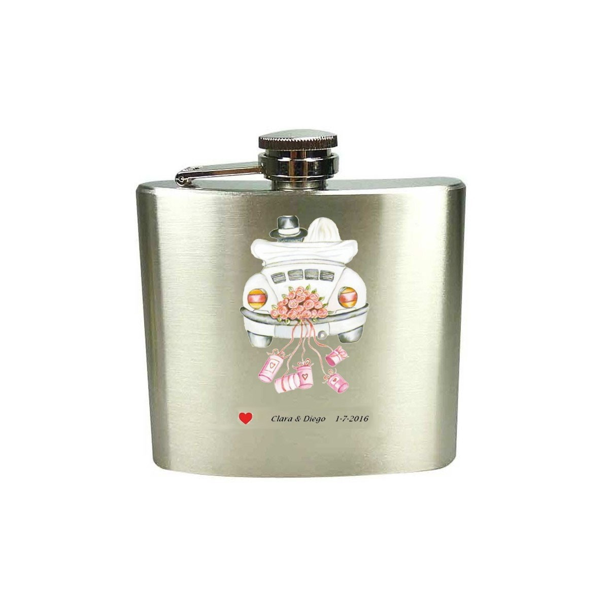 Cantil personalizado para presente de casamento