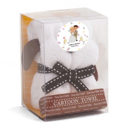 Toalha personalizada para cachorros para casamentos