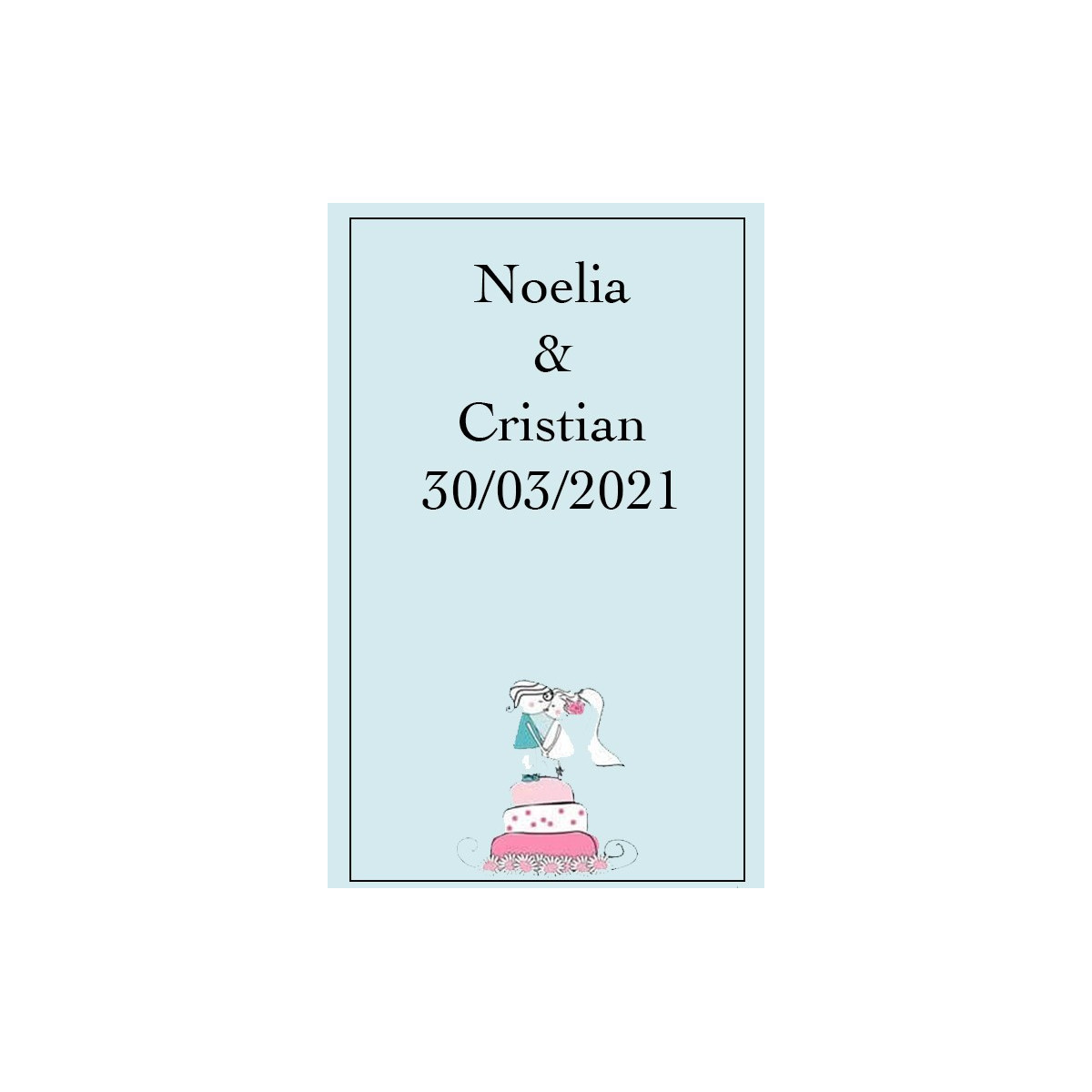 Etiqueta de mel personalizada