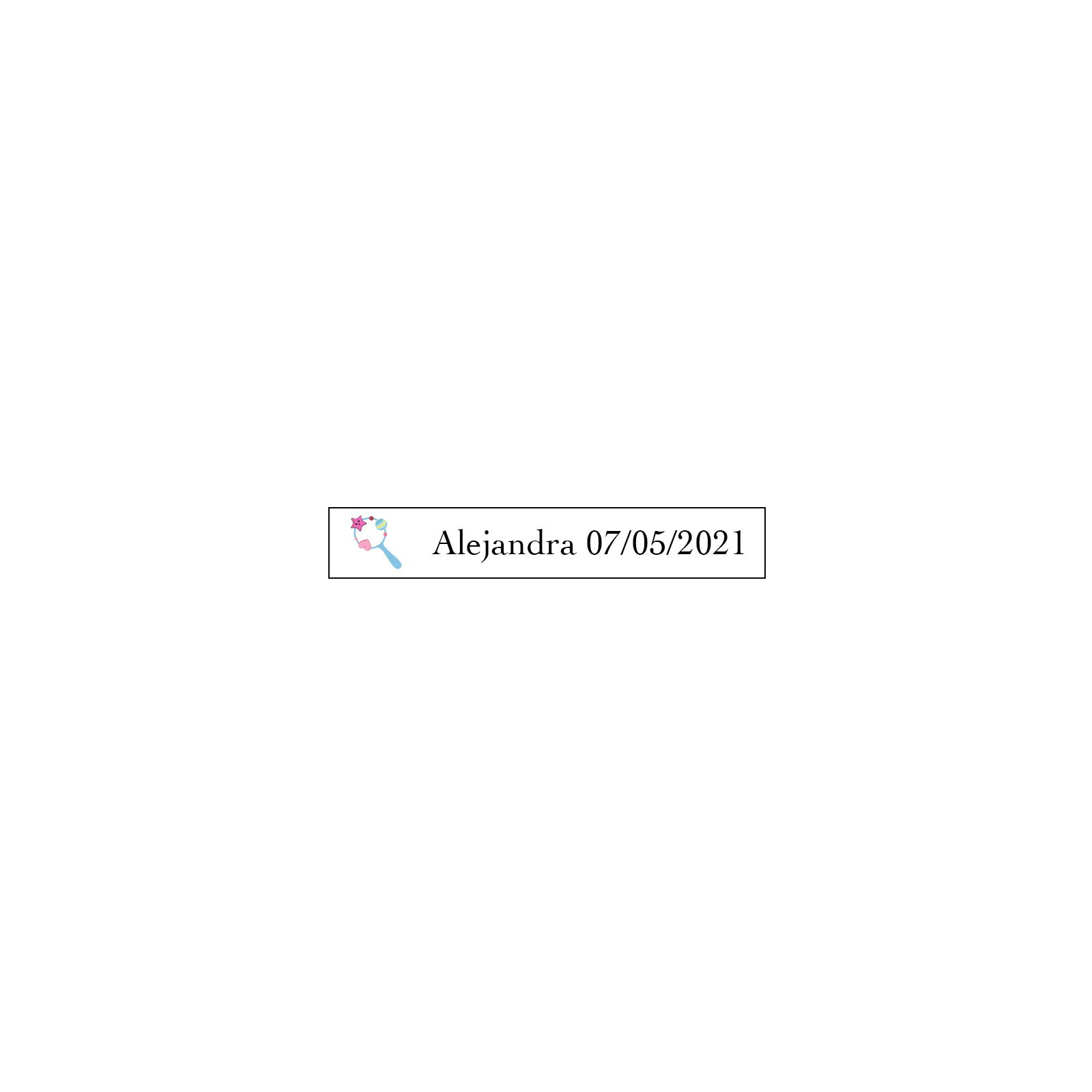 Customizável adesivos