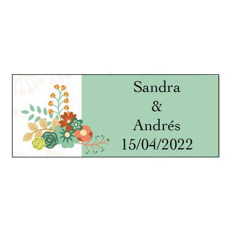 Adesivos retangulares