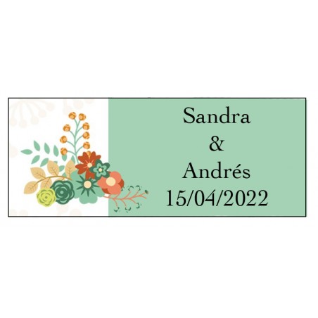 Adesivos retangulares