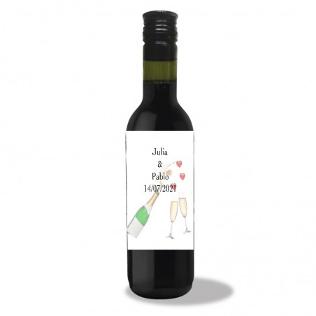 Garrafas de casamento personalizadas