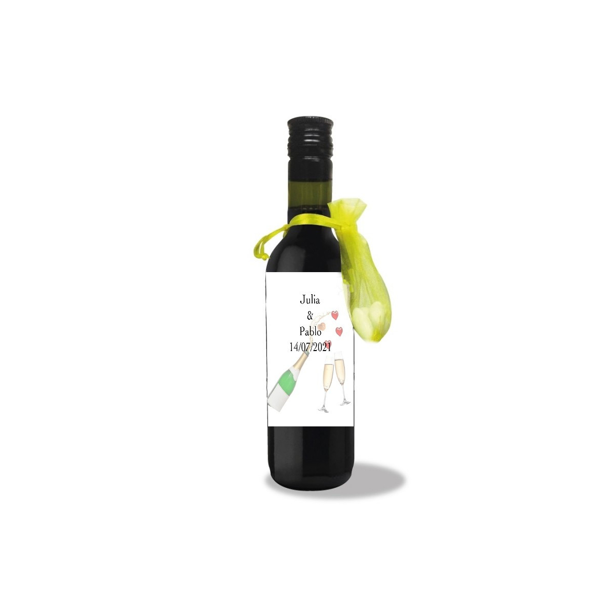 Garrafão de vinho personalizado casamento