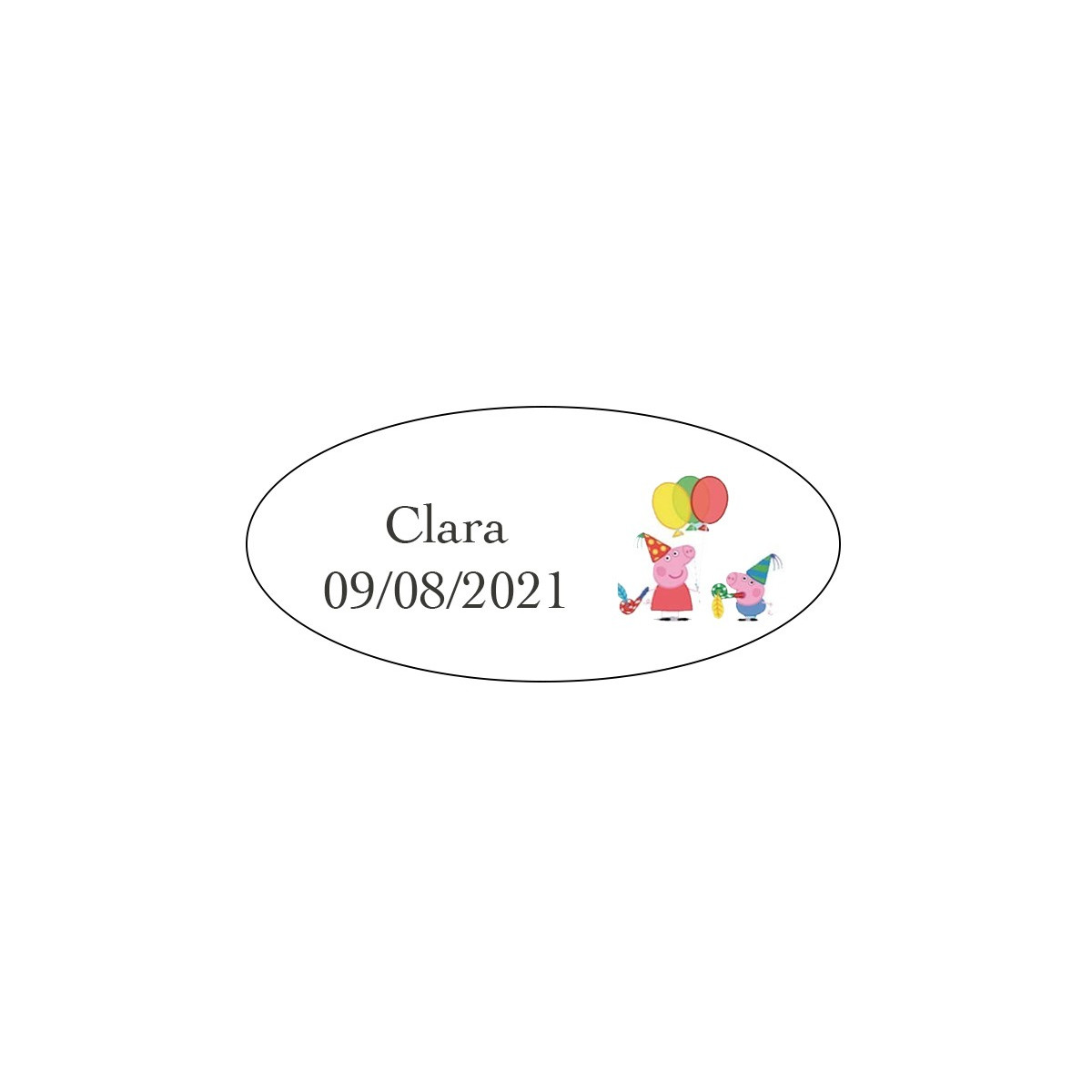 Adesivos infantis Peppa Pig