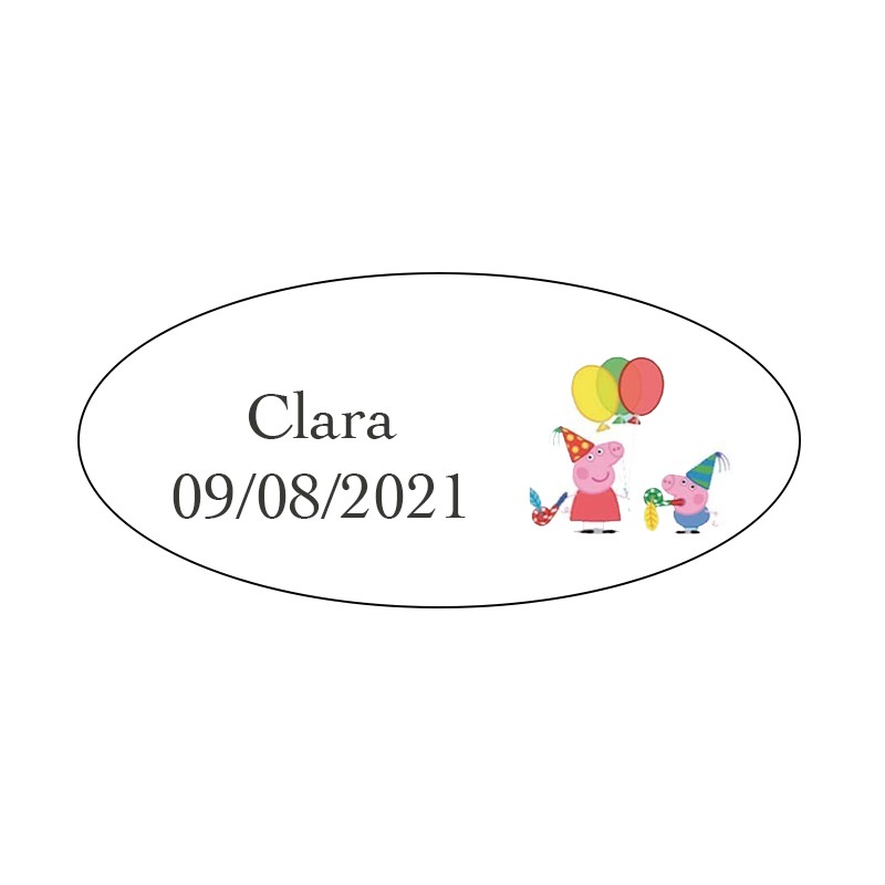 Adesivos infantis Peppa Pig