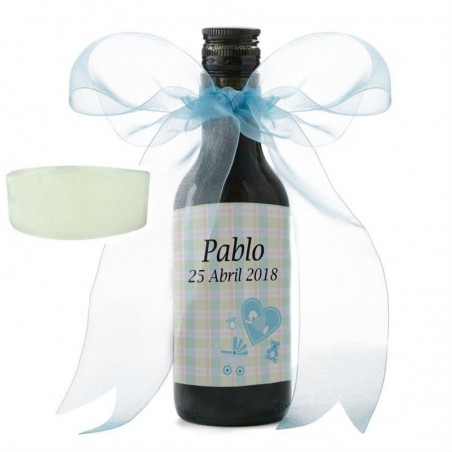 Garrafas de vinho para batizado personalizadas