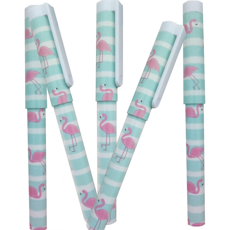 Caneta de flamingo