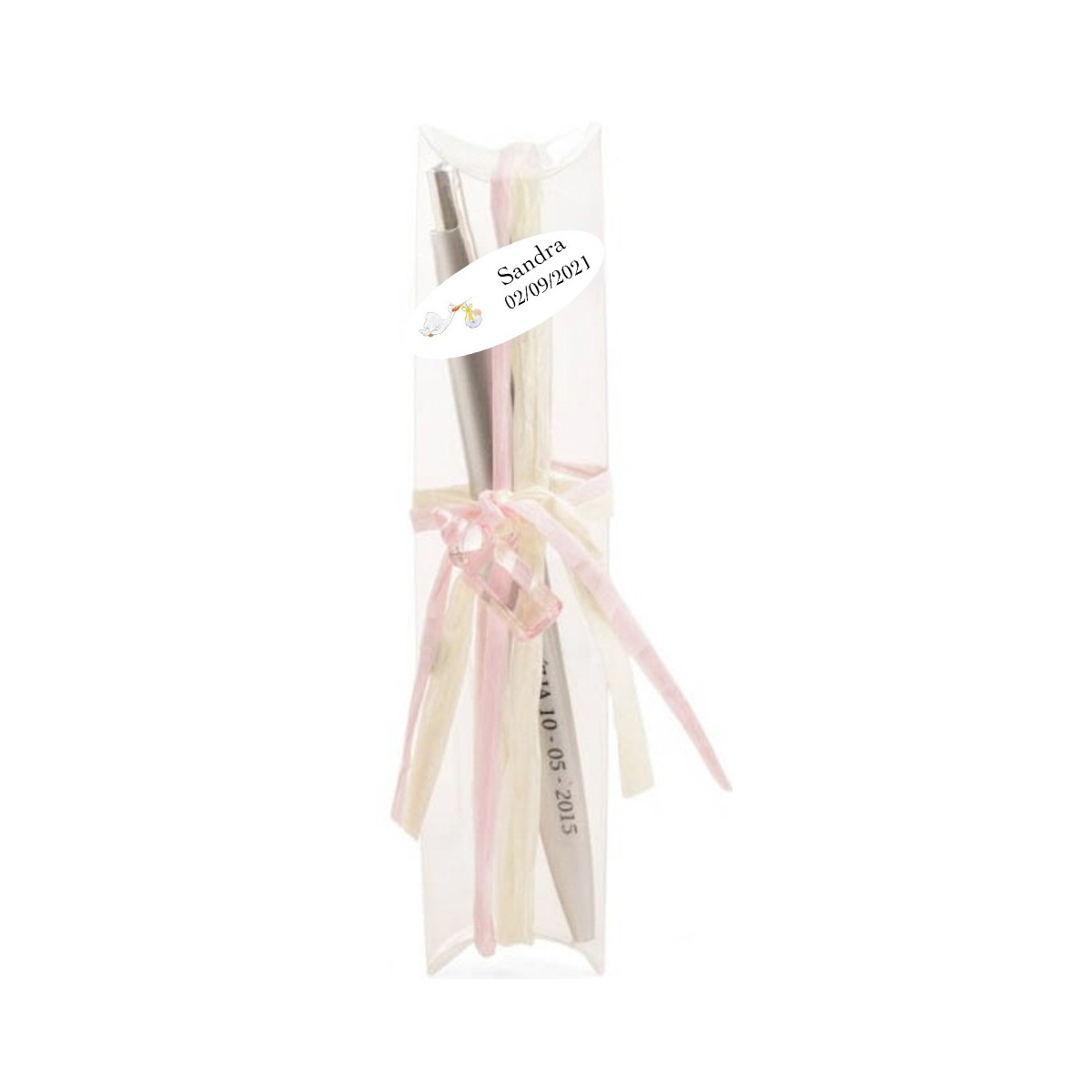Canetas personalizadas para presente de batizado
