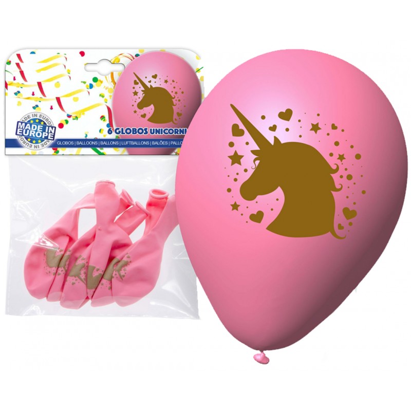 Pacote De Balão Unicórnio Rosa Pacote De Balão Unicórnio Rosa