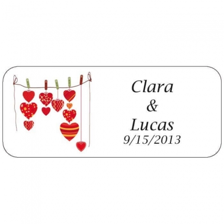 Etiqueta Do Tag Do Amor