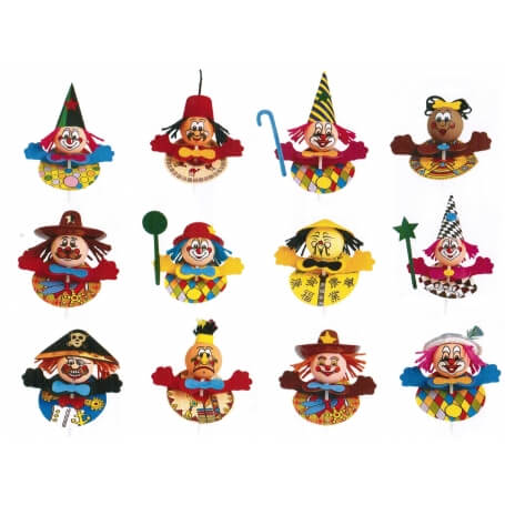Cobrebolos bonecos