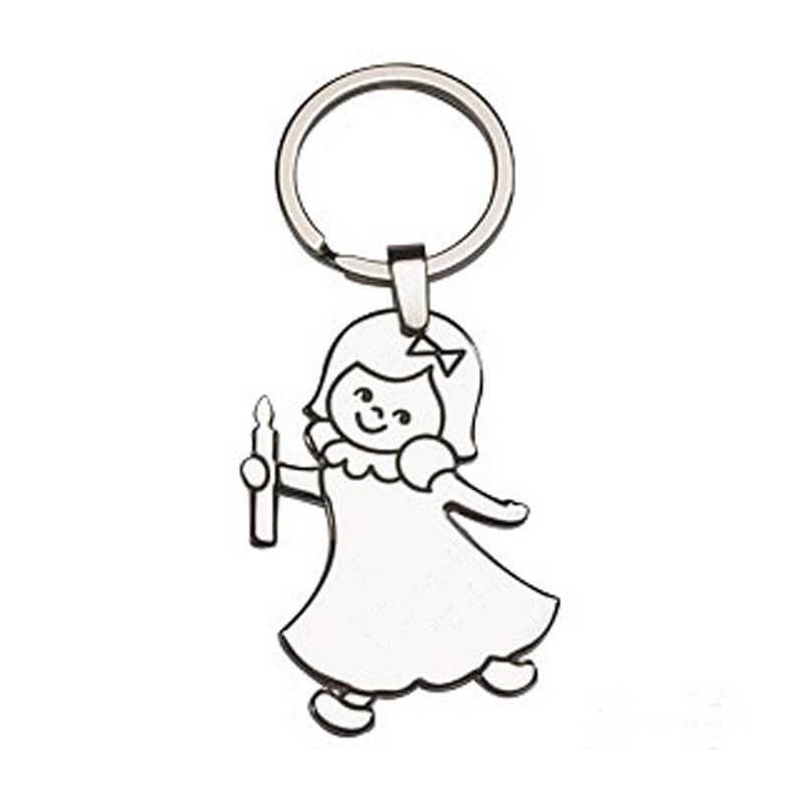 Chaveiro de comunhão para meninas