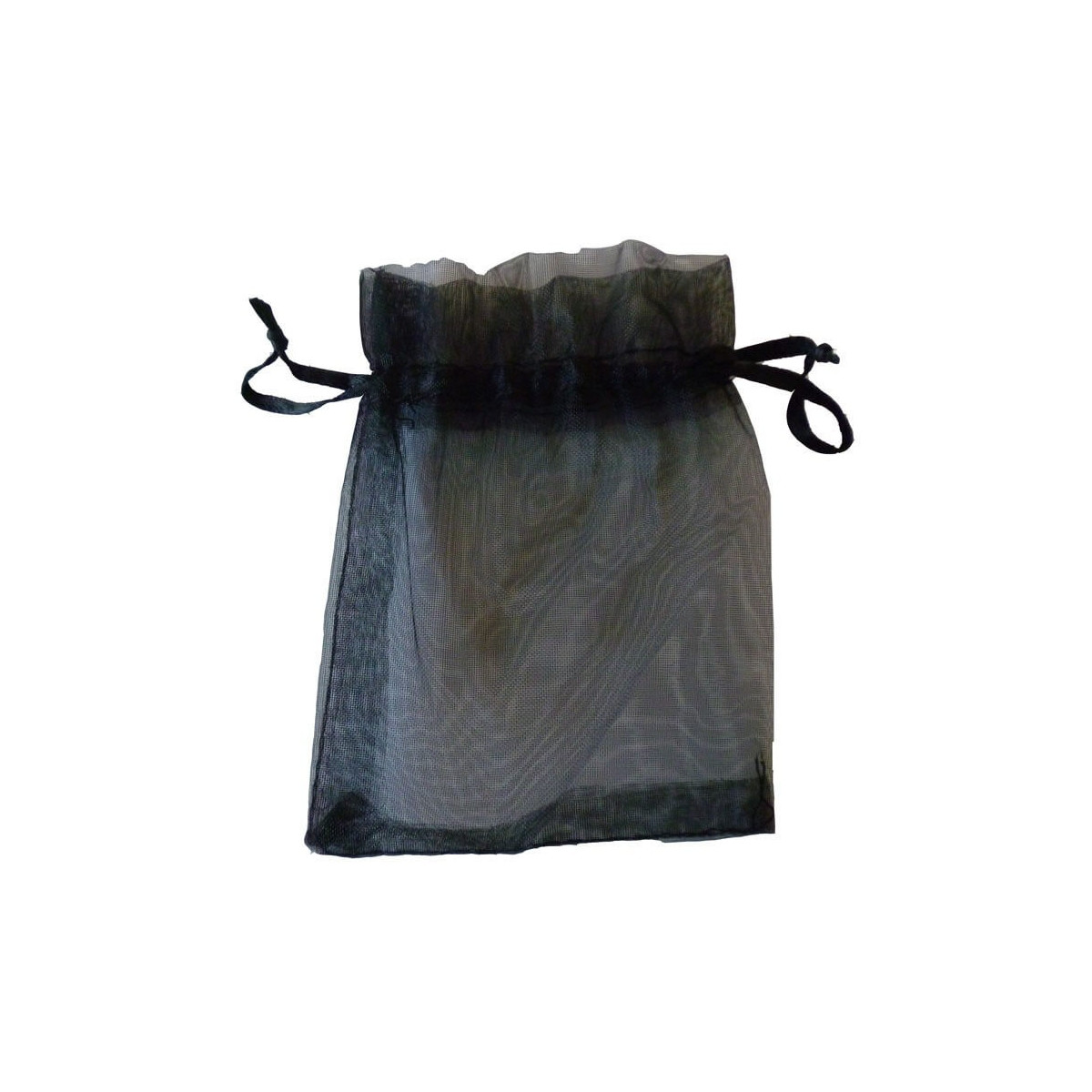 Bolsas de organza pretas baratas