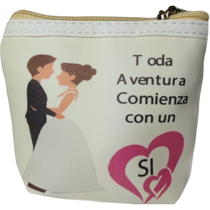 Porta-moedas para casamento