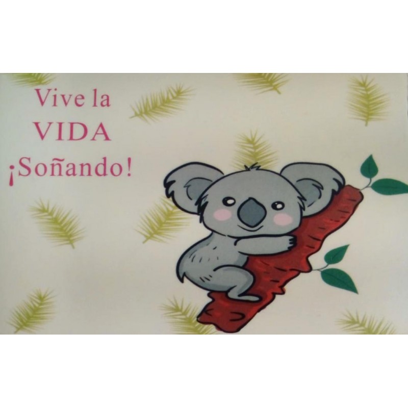 Adesivo de coala 7 5 x 5 cm