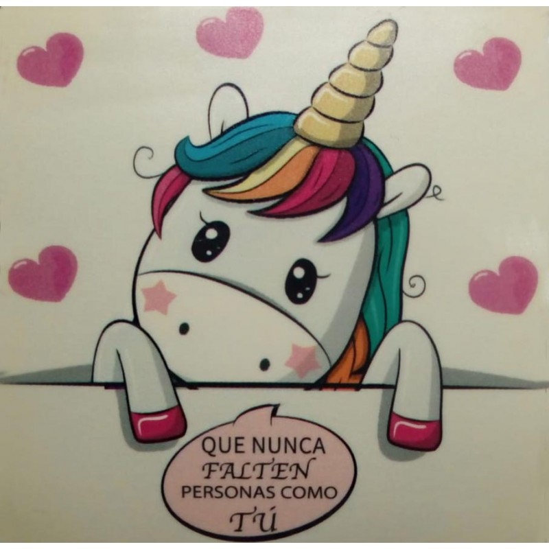 Adesivo de unicórnio