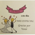 Adesivo detalhes casamento
