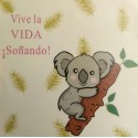 Adesivo animal coala 5 x 5cm