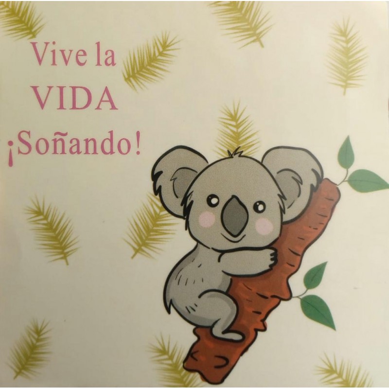 Adesivo animal coala 5 x 5cm